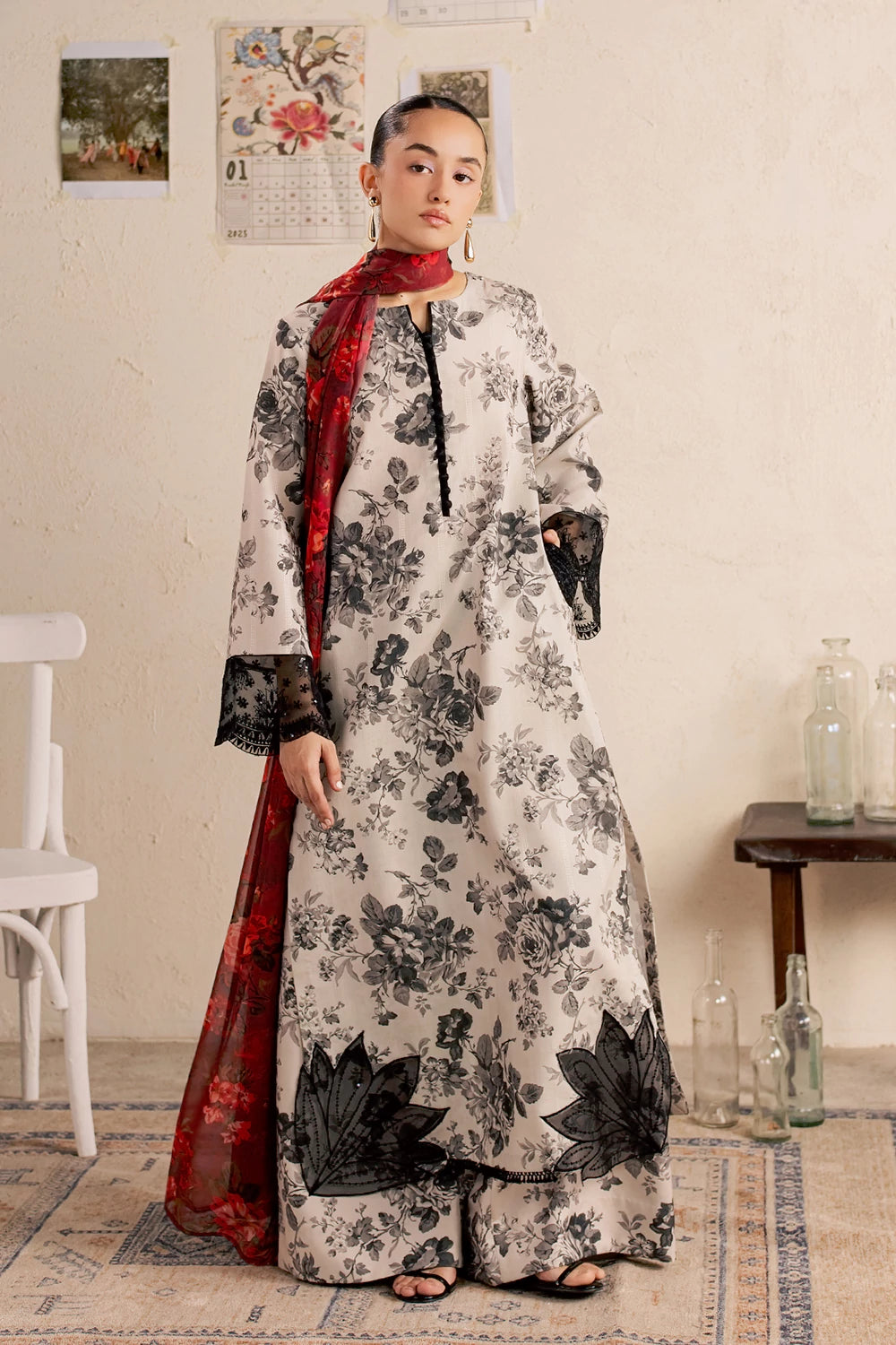 Vanya | Post Crds of July | SM-028 - by Libasekhas UK - Registered Vendor of : Vanya - 100% Original Designer Dress