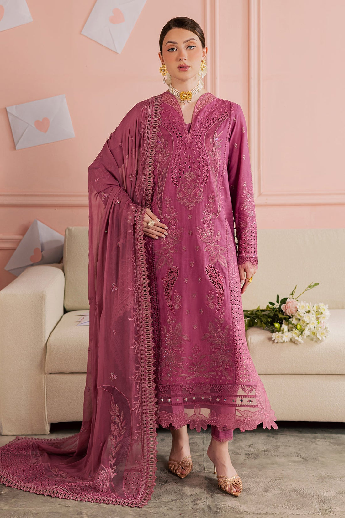 Nureh | Luxury Pret | FE-13 - by Libasekhas UK - Registered Vendor of : Nureh - 100% Original Designer Dress