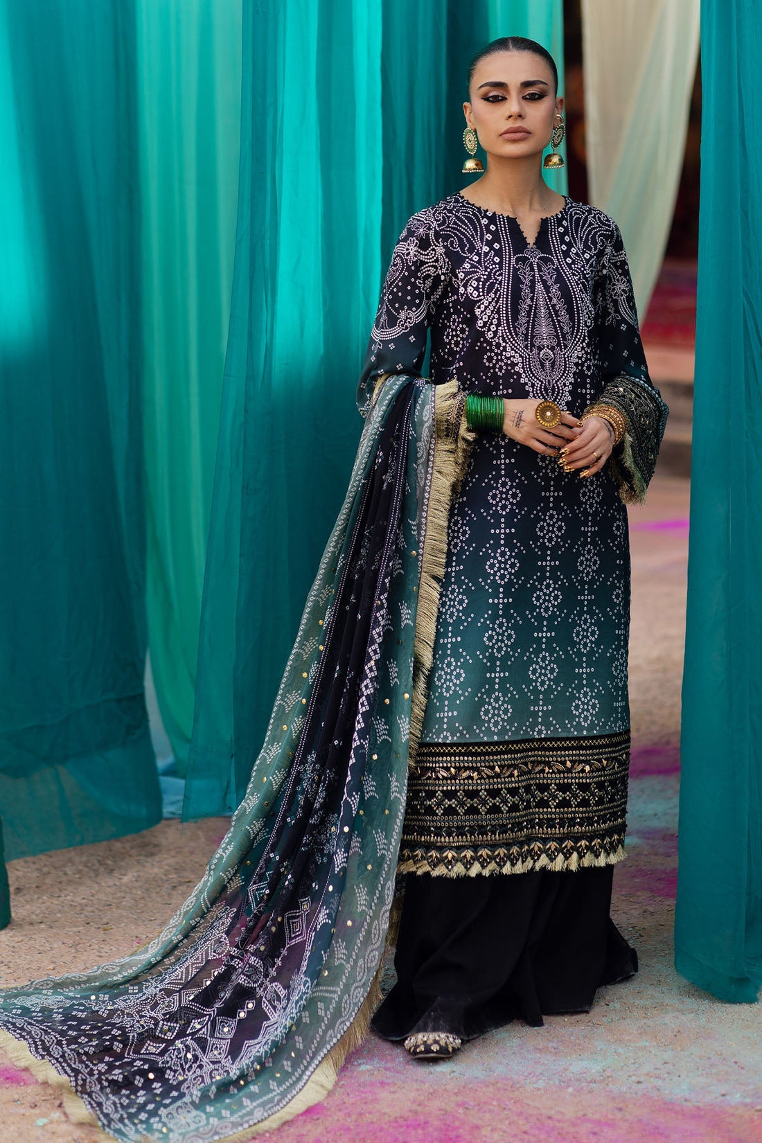 Nureh | Bazaar Lawn | NS-129 - by - Libasekhas UK - Registered Vendor of : Nureh - 100% Original Designer Dresss