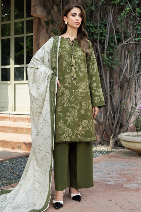 Farasha | Eminence Khaddar 25 | Olvyn - by Libasekhas UK - Registered Vendor of : Farasha - 100% Original Designer Dress