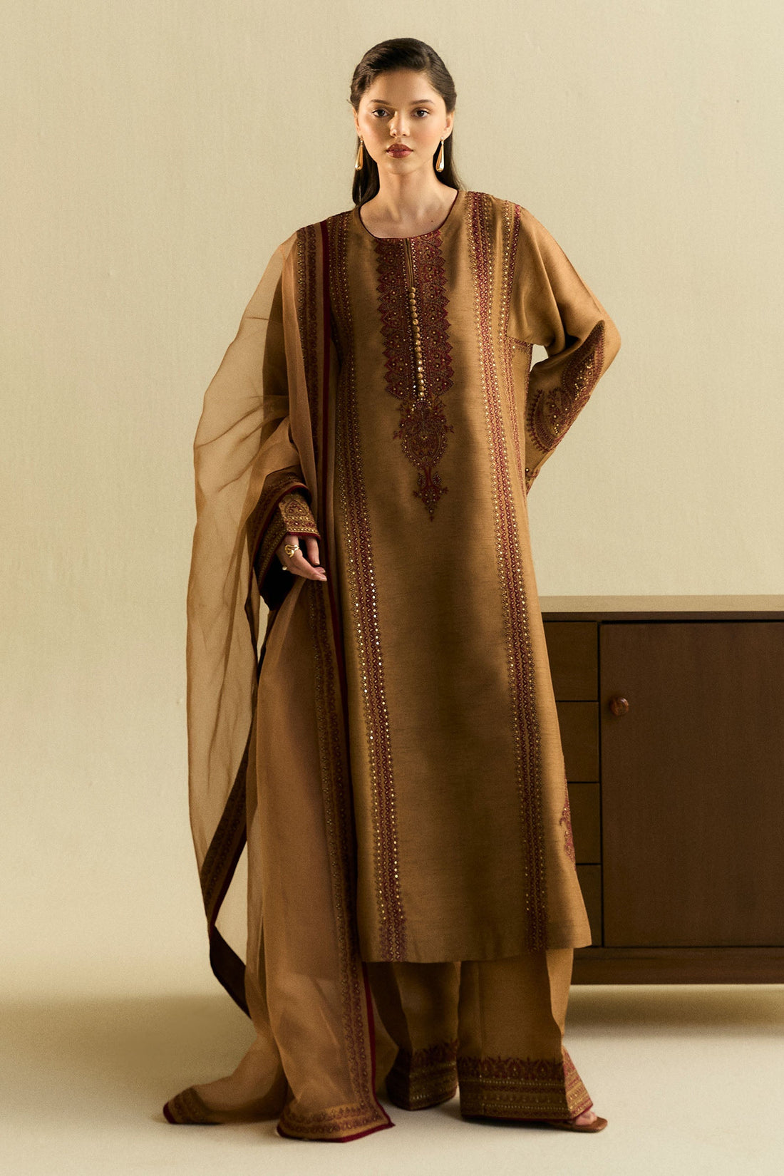 Zara Shahjahan | Festive Wear 25 | ZR25F0224 - by Libasekhas UK - Registered Vendor of : Zara Shahjahan - 100% Original Designer Dress