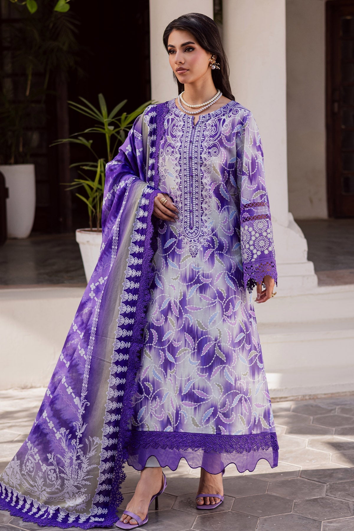 Nureh | Rania Prints | NR-05 - by Libasekhas UK - Registered Vendor of : Nureh - 100% Original Designer Dress