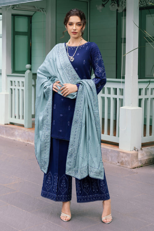 Naqshi | Nuri Khaddar Velvet Marina | Nourhan - by Libasekhas UK - Registered Vendor of : Naqshi - 100% Original Designer Dress