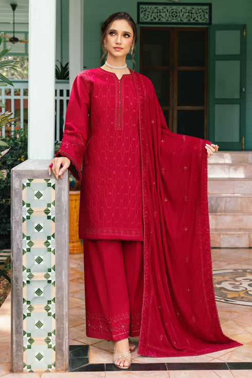 Naqshi | Nuri Khaddar Velvet Marina | Nadira - by Libasekhas UK - Registered Vendor of : Naqshi - 100% Original Designer Dress