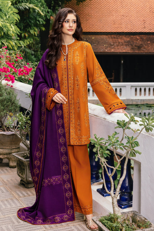 Naqshi | Nuri Khaddar Velvet Marina | Duraab - by Libasekhas UK - Registered Vendor of : Naqshi - 100% Original Designer Dress