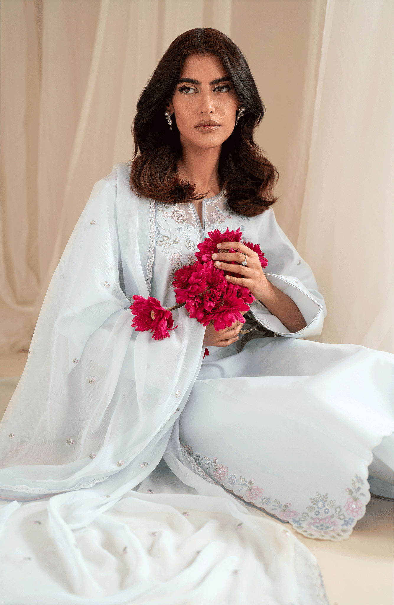 Seran | Luxury Pret | DELYRA - 3 pc - by Libasekhas UK - Registered Vendor of : Seran - 100% Original Designer Dress