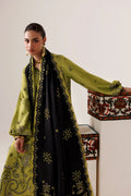 Qalamkar | Q Line Linen 26 | QLW-01 AMARAH - by Libasekhas UK - Registered Vendor of : Qalamkar - 100% Original Designer Dress