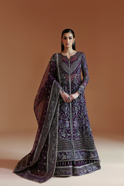 Emaan Adeel | Celestique Formals 25 | AMETHYST - by Libasekhas UK - Registered Vendor of : Emaan Adeel - 100% Original Designer Dress