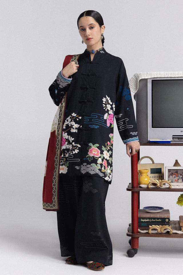 Zara ShahJahan | Coco Prints Winter 26 | Hana-2A - by Libasekhas UK - Registered Vendor of : Zara ShahJahan - 100% Original Designer Dress