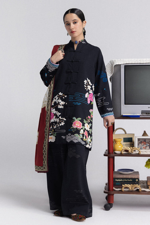 Zara ShahJahan | Coco Prints Winter 26 | Hana-2A - by Libasekhas UK - Registered Vendor of : Zara ShahJahan - 100% Original Designer Dress