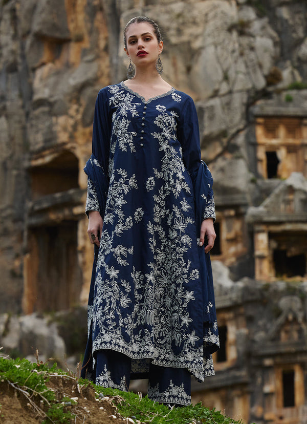 Image | Lawnkari 25 | Yara - by - Libasekhas UK - Registered Vendor of : Image - 100% Original Designer Dresss