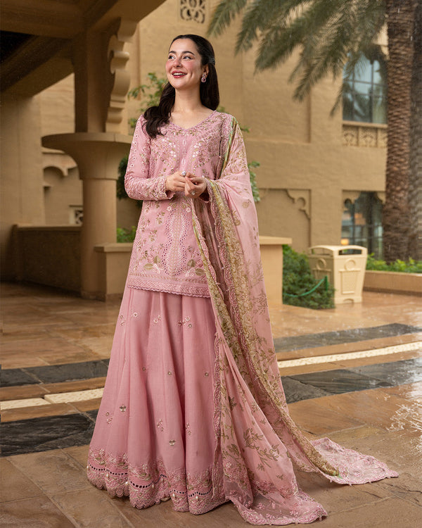 Faiza Saqlain | AYA - Unstitched Luxury Lawn '26 | Asja - by Libasekhas UK - Registered Vendor of : Faiza Saqlain - 100% Original Designer Dress