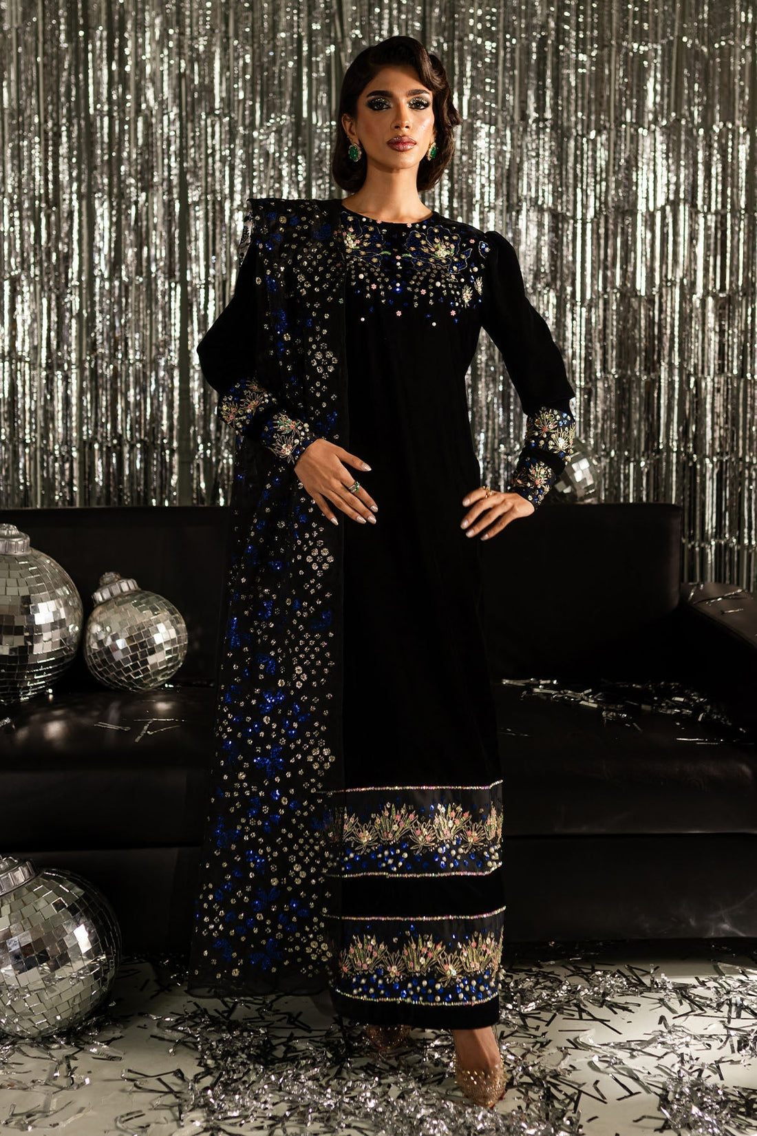 Nureh | Fancy Formals | Moonbeam TW-08 - by Libasekhas UK - Registered Vendor of : Nureh - 100% Original Designer Dress