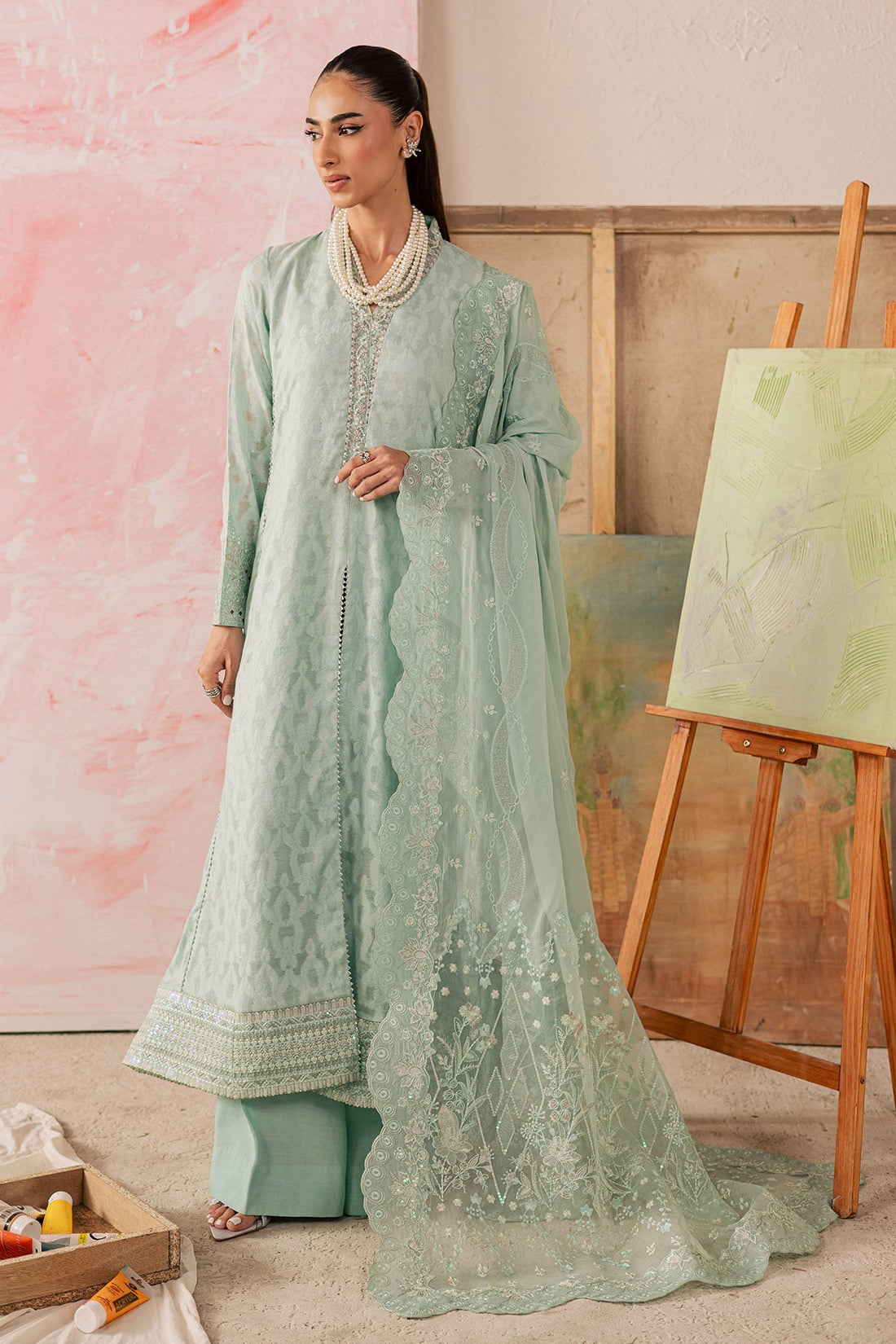 Nureh | Shades of Summer | NP-753 - by Libasekhas UK - Registered Vendor of : Nureh - 100% Original Designer Dress