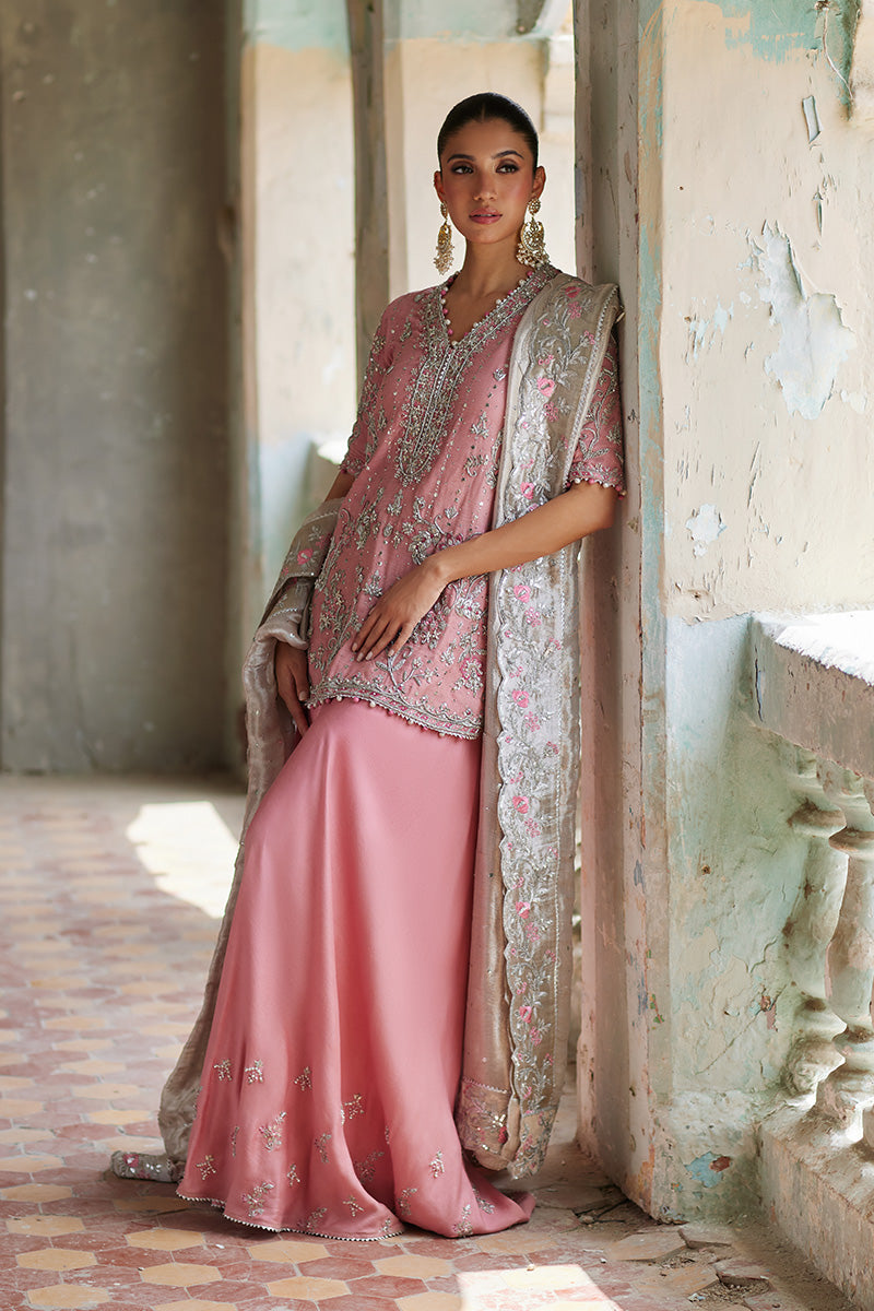 Mina Hassan | Formal Dholki Collection | Zarah - by - Libasekhas UK - Registered Vendor of : Mina Hassan - 100% Original Designer Dresss