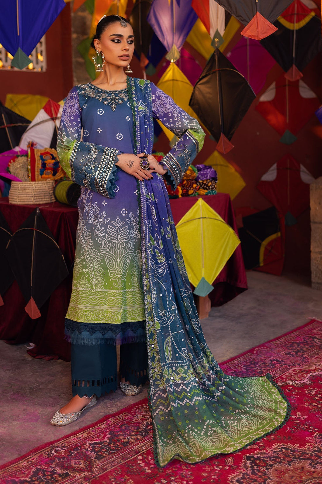 Nureh | Bazaar Lawn | NS-133 - by - Libasekhas UK - Registered Vendor of : Nureh - 100% Original Designer Dresss