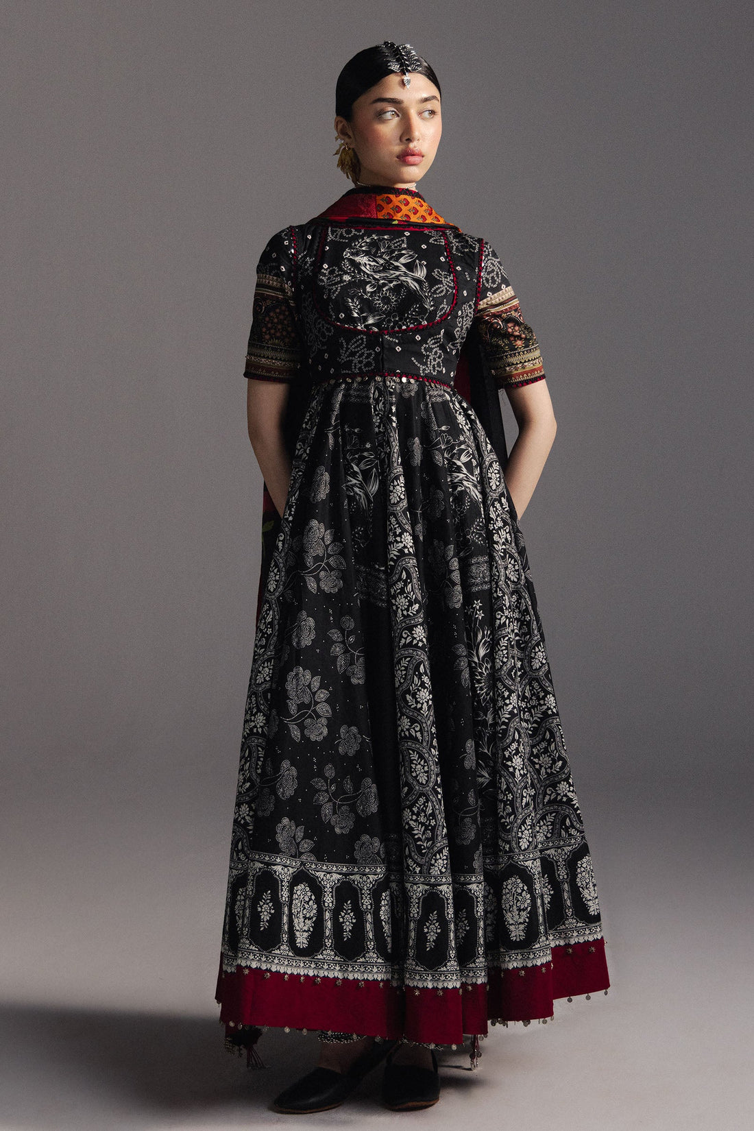 ZaraShahJahan | Zal26 | Surkh Bahar-D1 - Festive Dress - available at Libasekhas in UK and USA
