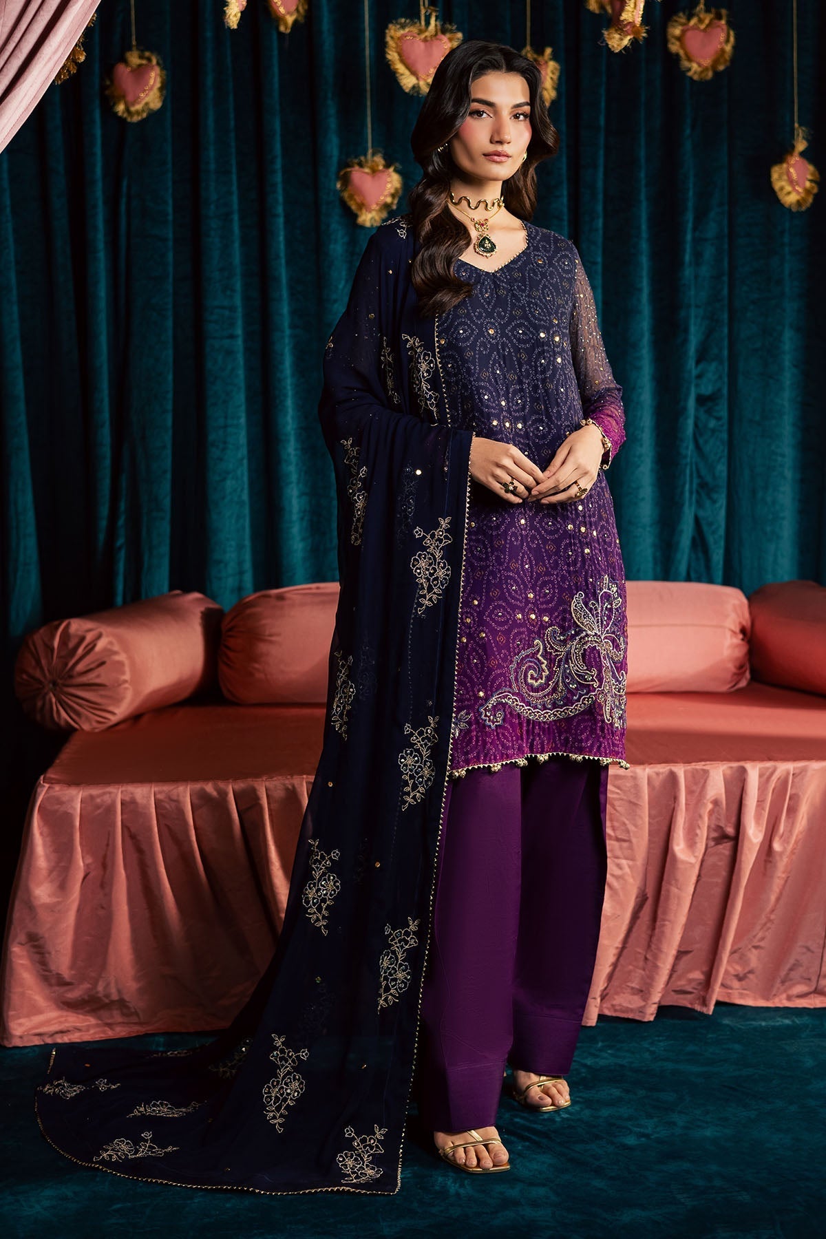 Nureh | Mukeshkari Formals | MK-23 - by Libasekhas UK - Registered Vendor of : Nureh - 100% Original Designer Dress