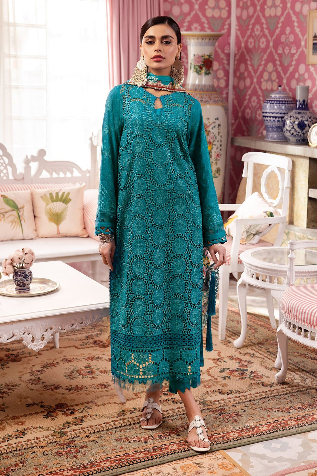 Nureh | Maya Lawn | NS-108 - by - Libasekhas UK - Registered Vendor of : Nureh - 100% Original Designer Dresss