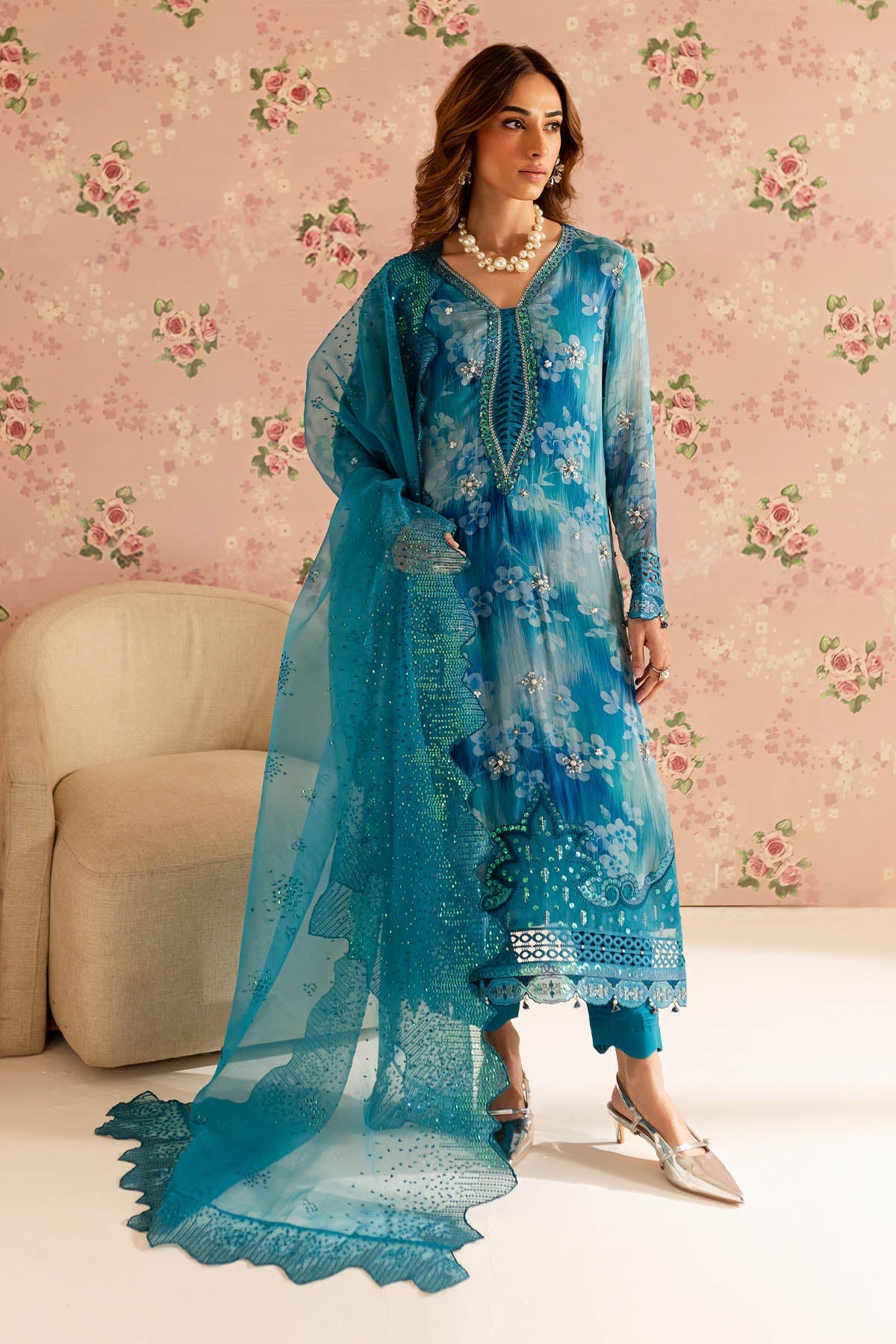 Nureh | Ballerina Formals | NU2-158 - by - Libasekhas UK - Registered Vendor of : Nureh - 100% Original Designer Dresss