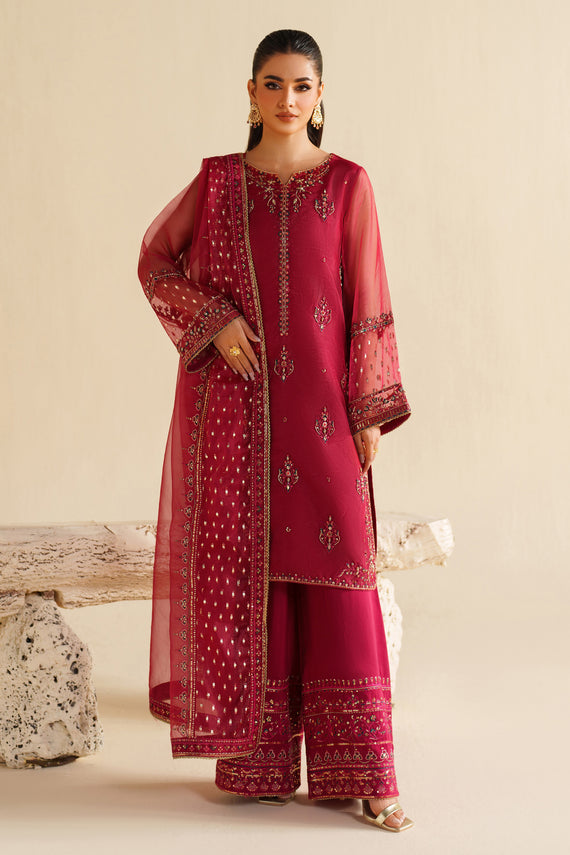 Naqshi | Feemora Organza Raw Silk | Yashal - by Libasekhas UK - Registered Vendor of : Naqshi - 100% Original Designer Dress