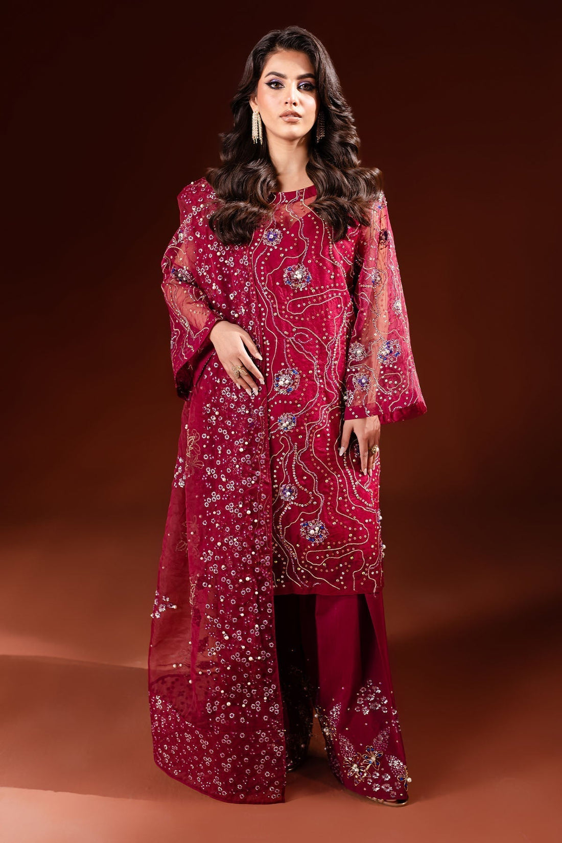 Nureh | Tiny Twinkles | NP-469 - by - Libasekhas UK - Registered Vendor of : Nureh - 100% Original Designer Dresss