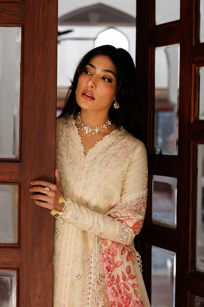 Emaan Adeel | Mirabelle Festive Luxury Lawn | BLOSSOM BLISS - by Libasekhas UK - Registered Vendor of : Emaan Adeel - 100% Original Designer Dress