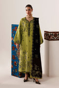 Qalamkar | Q Line Linen 26 | QLW-01 AMARAH - by Libasekhas UK - Registered Vendor of : Qalamkar - 100% Original Designer Dress