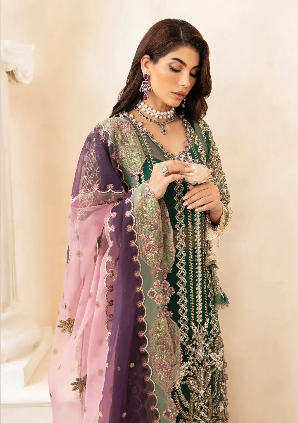 Elaf Premium | Celebrations 23 | ECH-07 AYZEL - by - Libasekhas UK - Registered Vendor of : Elaf Premium - 100% Original Designer Dresss
