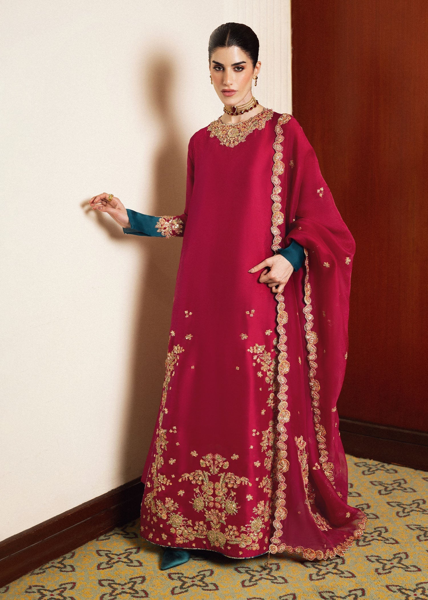 Hussain Rehar | Luxury Pret 26 | Luniere - by Libasekhas UK - Registered Vendor of : Hussain Rehar - 100% Original Designer Dress