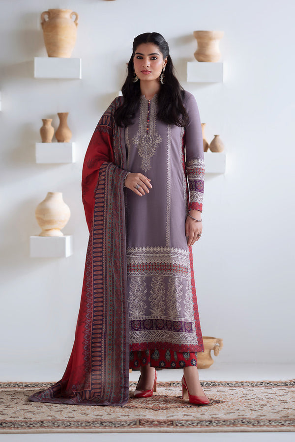 Maryum N Maria | Noore Winters 25 | Khaddar ZALAAN - FSU5672 - by Libasekhas UK - Registered Vendor of : Maryum N Maria - 100% Original Designer Dress