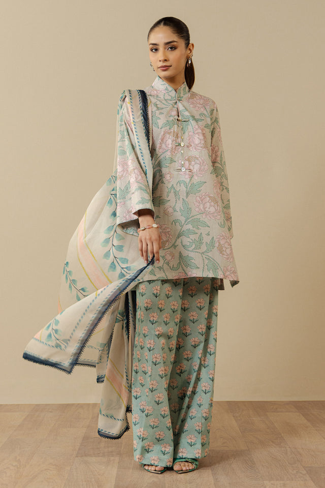 Zara Shahjahan | Coco Prints 26 | Mireya-5A - by Libasekhas UK - Registered Vendor of : Zara Shahjahan - 100% Original Designer Dress