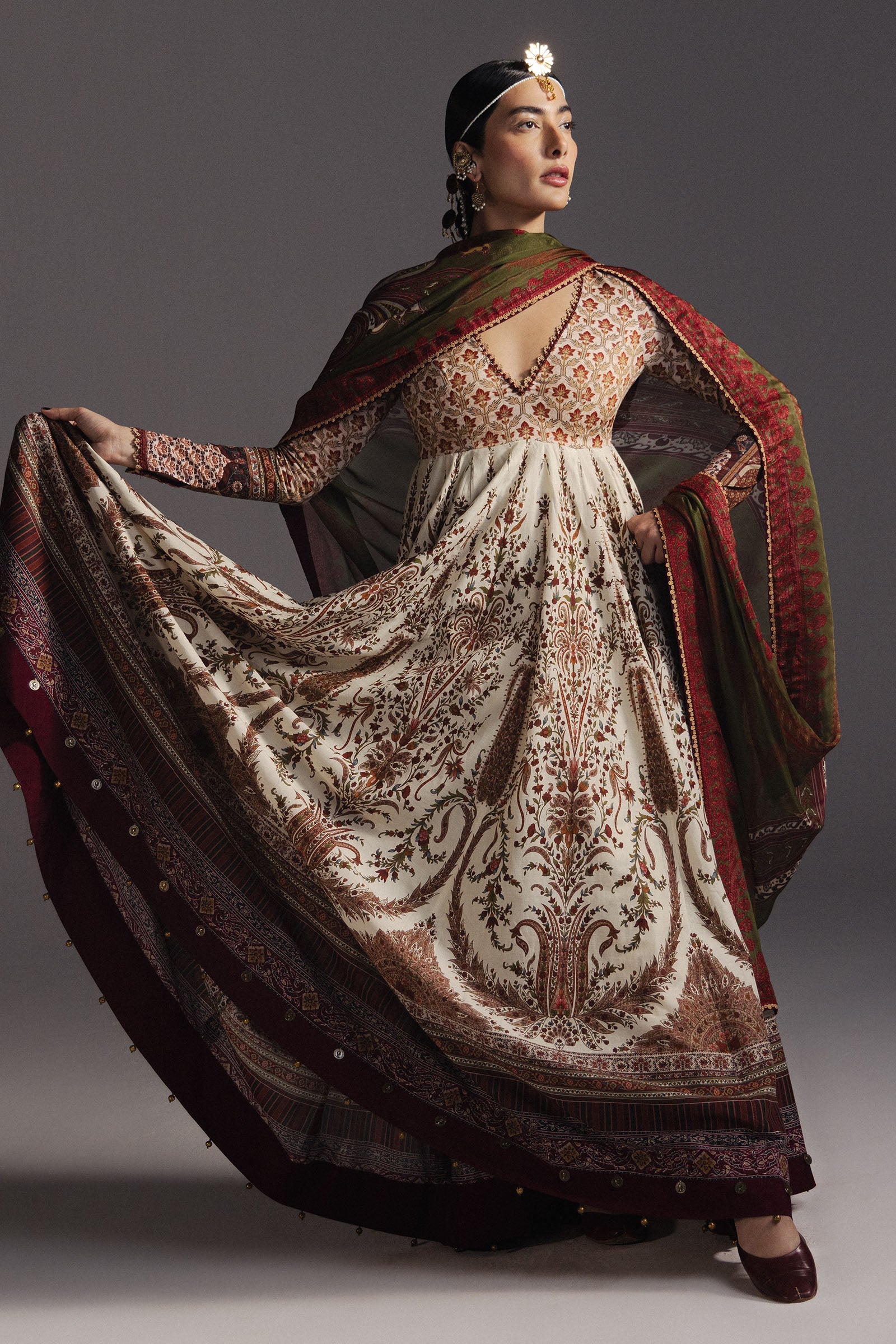 ZaraShahJahan | Zal26 | Shahkar-D3 - Festive Dress - available at Libasekhas in UK and USA