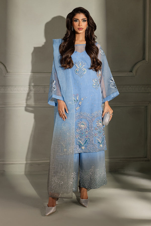 Nureh | Tiny Twinkles | Cosmic Glow TW-11 - by - Libasekhas UK - Registered Vendor of : Nureh - 100% Original Designer Dresss