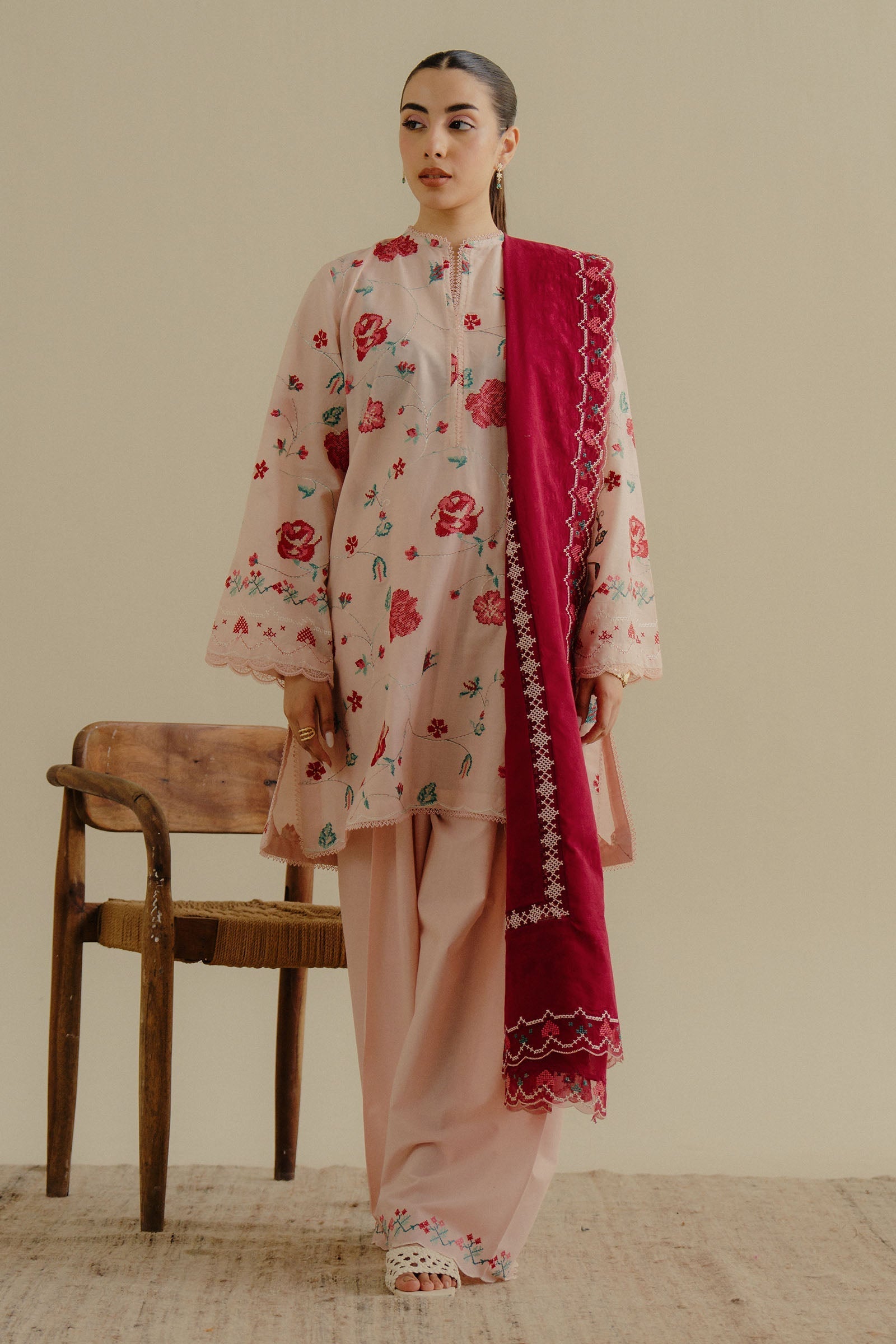 Zara Shahjahan | Coco Lawn 25 | Zufra-6A - by - Libasekhas UK - Registered Vendor of : Zara Sahjahan - 100% Original Designer Dresss