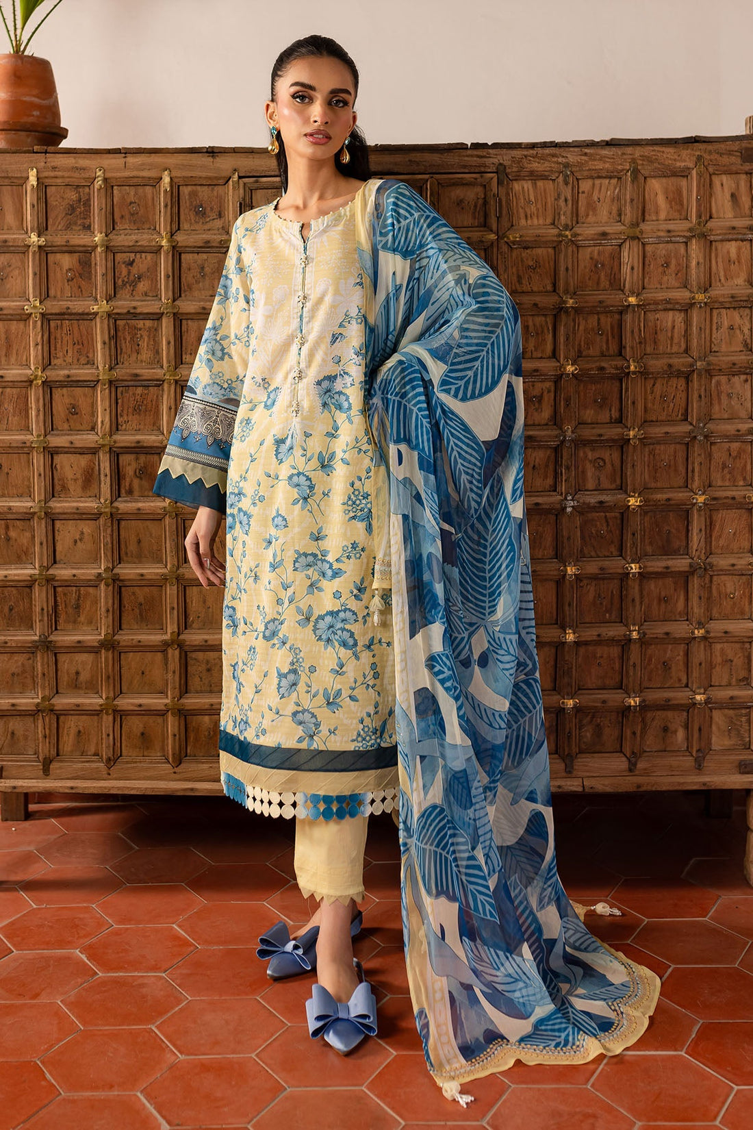 Nureh | Printed lawn 25 | SP-136 - by - Libasekhas UK - Registered Vendor of : Nureh - 100% Original Designer Dresss