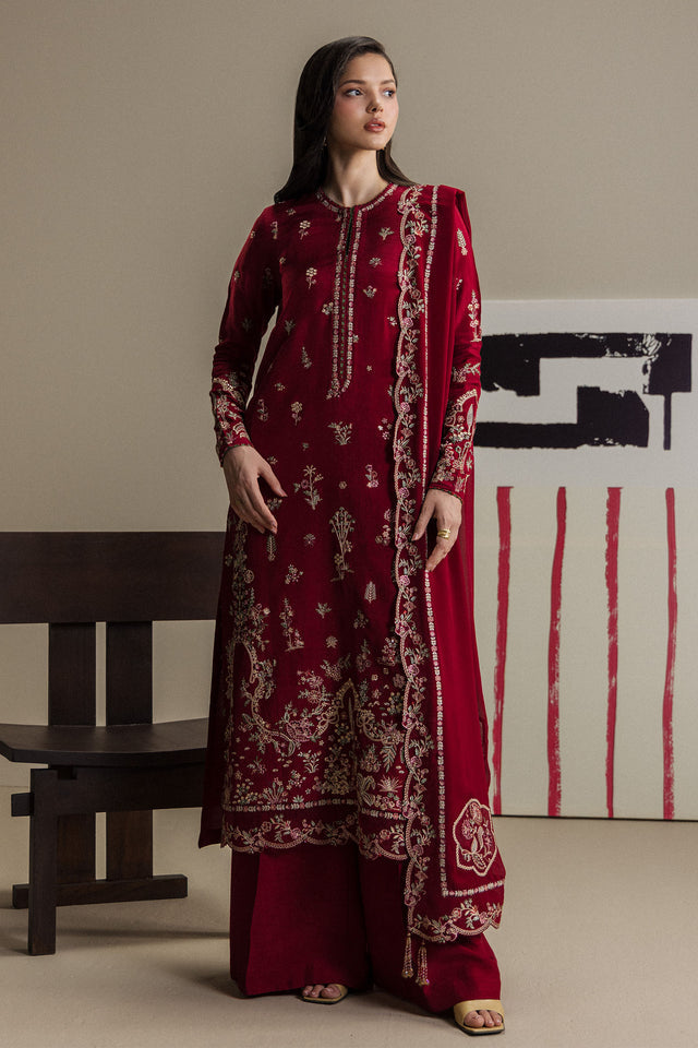 Zara Shahjahan | Festive 26 | Rukhsaar - by Libasekhas UK - Registered Vendor of : Zara Shahjahan - 100% Original Designer Dress