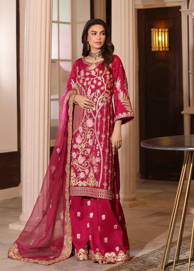Waqas Shah | Meh-E-Nur | FREESIA - by - Libasekhas UK - Registered Vendor of : Waqas Shah - 100% Original Designer Dresss
