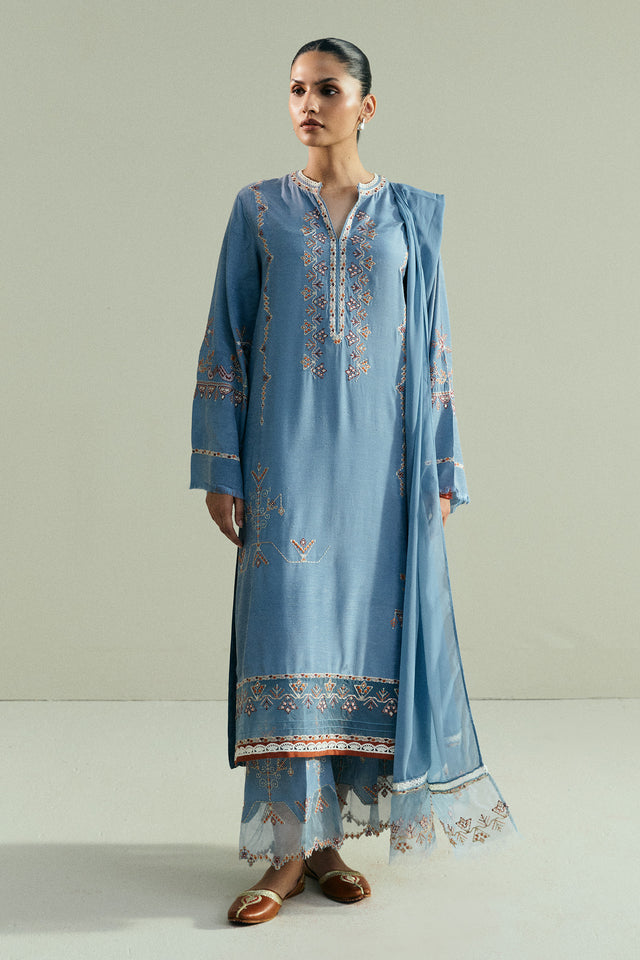 Zara Shahjahan | Pret 26 | CR25P0962A - by Libasekhas UK - Registered Vendor of : Zara Shahjahan - 100% Original Designer Dress