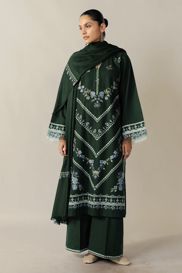 Zara Shahjahan | Pret 26 | Fern - by Libasekhas UK - Registered Vendor of : Zara Shahjahan - 100% Original Designer Dress