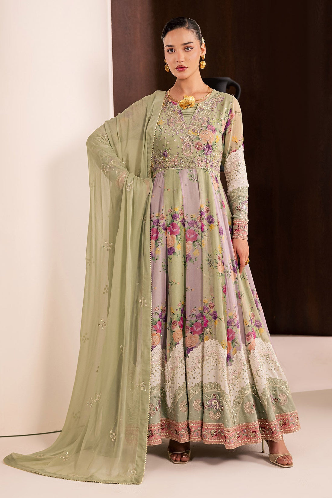 Nureh | Fancy Formal | NP-774 - by Libasekhas UK - Registered Vendor of : Nureh - 100% Original Designer Dress