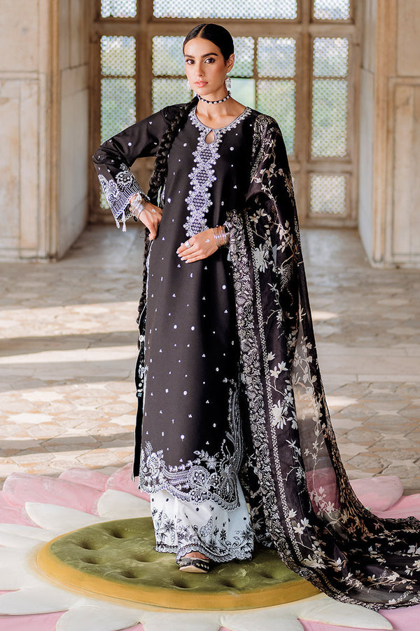 Cross Stitch | Eid Lawn Edit 25 | EBONY VOGUE - by - Libasekhas UK - Registered Vendor of : Cross Stitch - 100% Original Designer Dresss