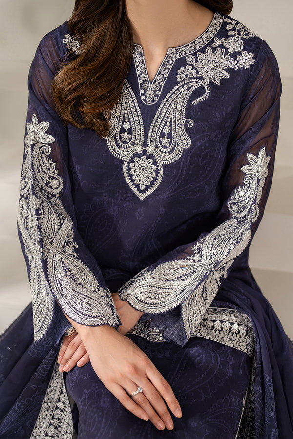 Farasha | Fiorella Formals | Blue Dazzle - by Libasekhas UK - Registered Vendor of : Farasha - 100% Original Designer Dress