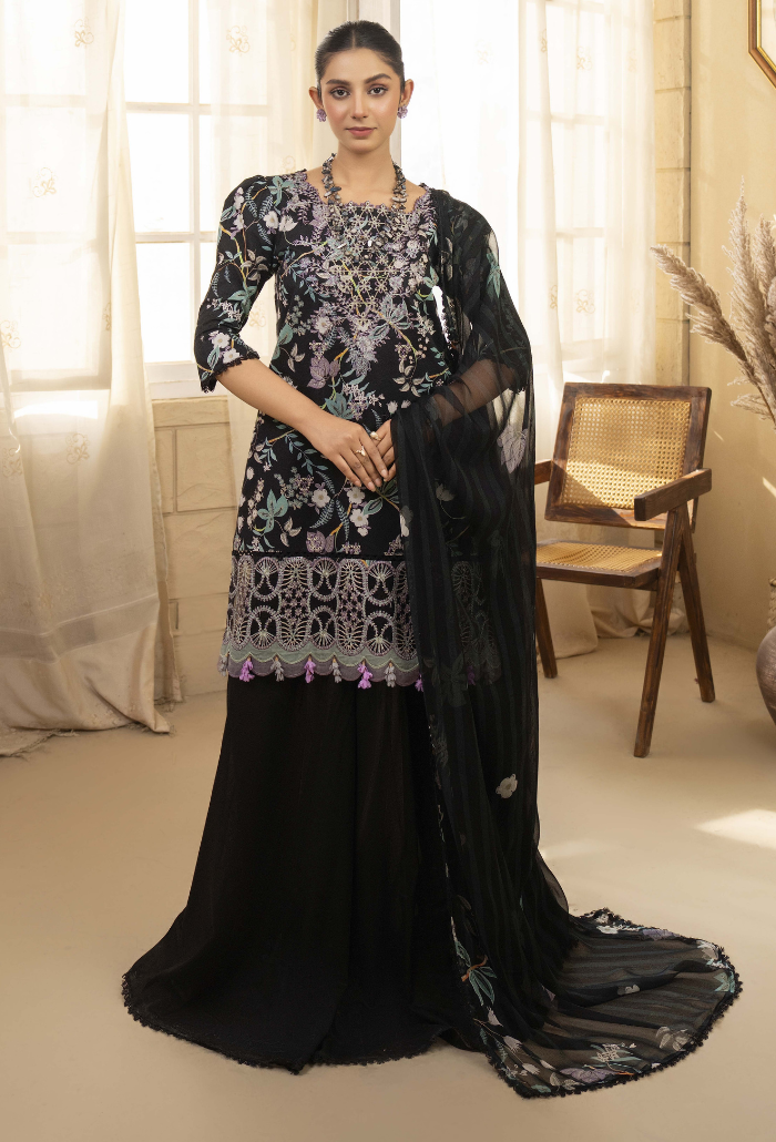 Humdum | Senora Lawn 25 | Senora - D02 - by - Libasekhas UK - Registered Vendor of : Humdum - 100% Original Designer Dresss