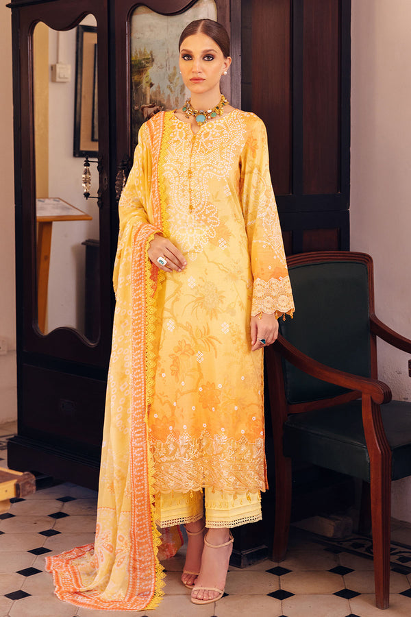 Nureh | Gardenia Lawn 24 | NSG-117 - by - Libasekhas UK - Registered Vendor of : Nureh - 100% Original Designer Dresss