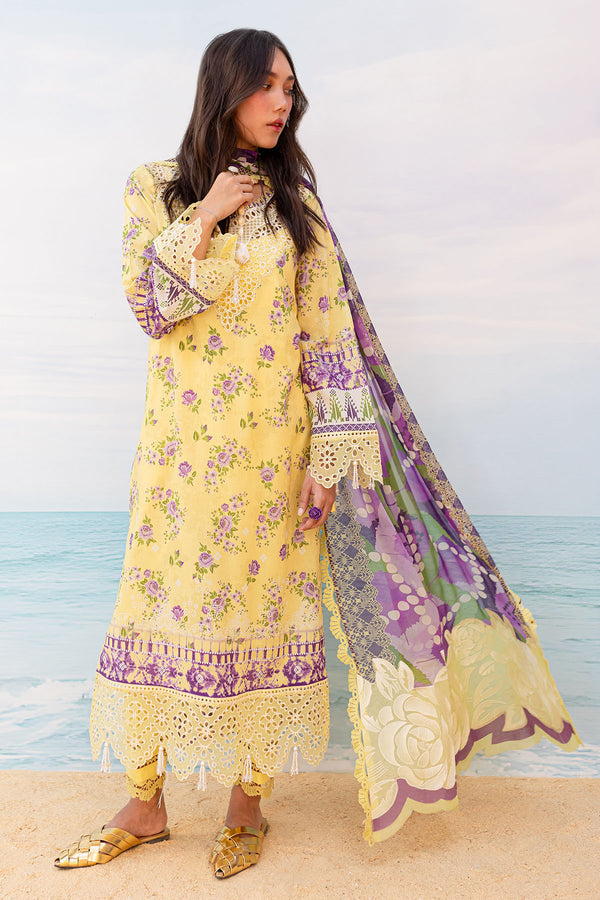 Nureh | Gardenia Lawn 24 | NS-131 A - by - Libasekhas UK - Registered Vendor of : Nureh - 100% Original Designer Dresss