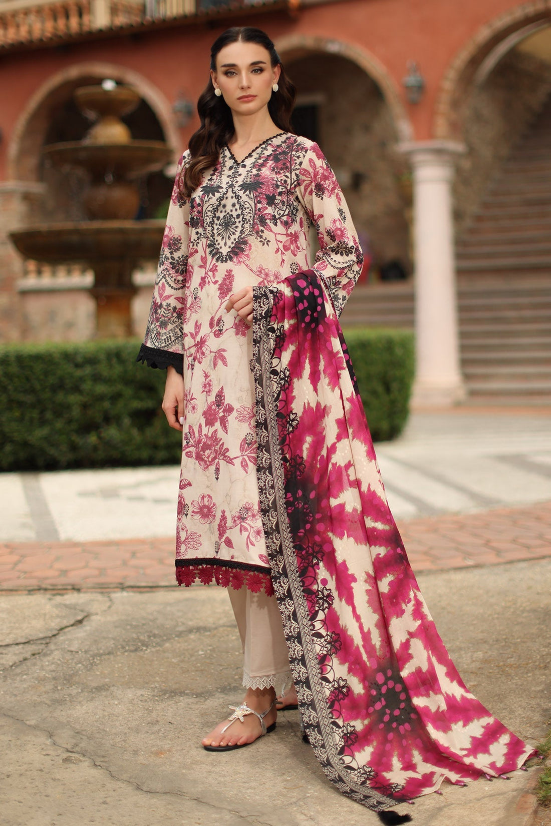 Nureh | Signature Prints 26 | SP-205 - by Libasekhas UK - Registered Vendor of : Nureh - 100% Original Designer Dress