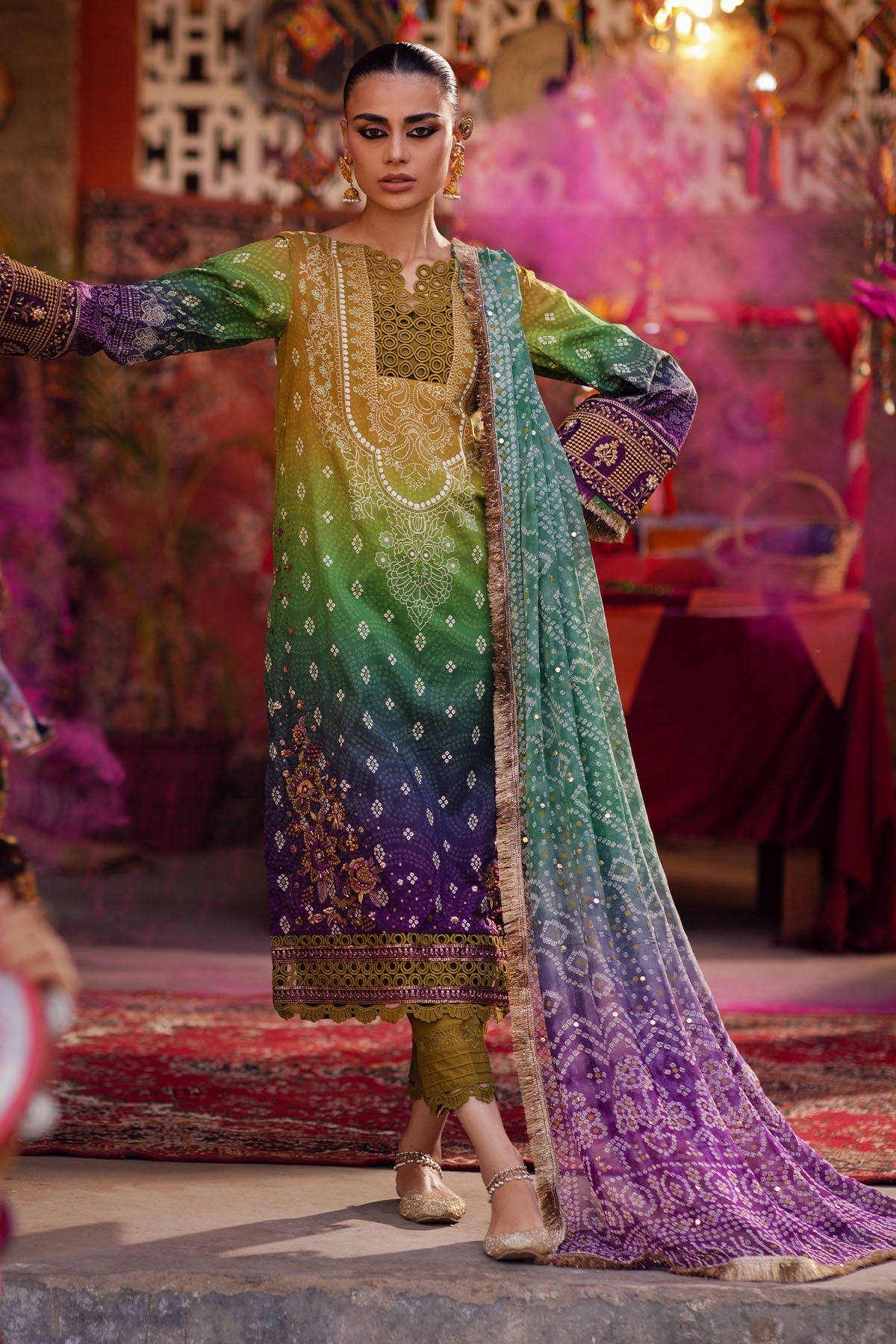 Nureh | Bazaar Lawn | NS-132 - by - Libasekhas UK - Registered Vendor of : Nureh - 100% Original Designer Dresss