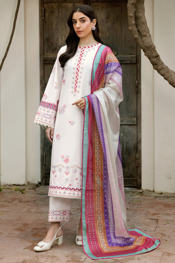 Farasha | Summer Weaves Embroidered Lawn | Pebble Glow - by - Libasekhas UK - Registered Vendor of : Farasha - 100% Original Designer Dresss
