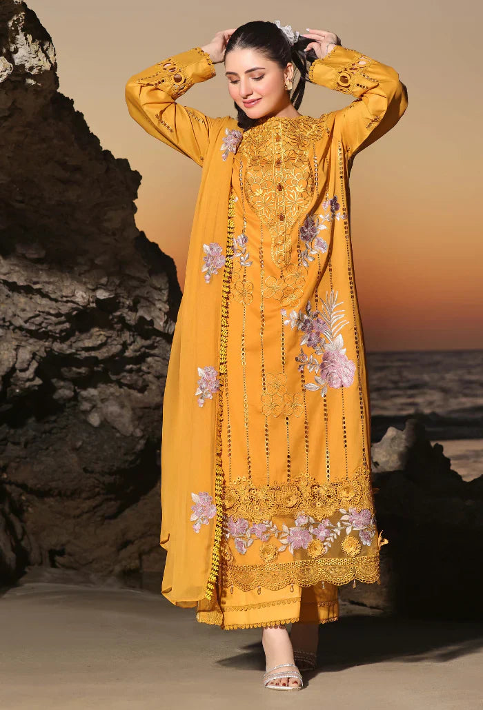 Humdum | Afsoon Lawn 24 | D06 - by - Libasekhas UK - Registered Vendor of : HumDum - 100% Original Designer Dresss